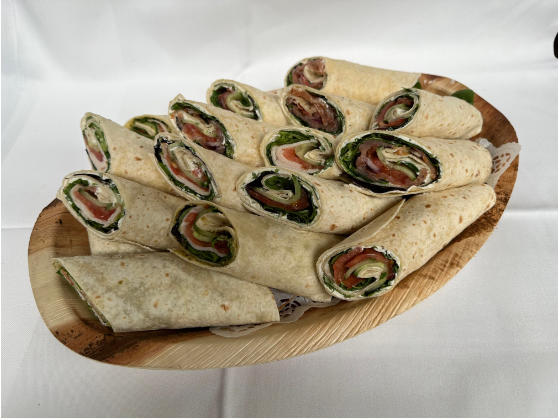 Wraps 16 stuks op plateau vega