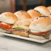 Luxe broodjesschaal 10 stuks Halal